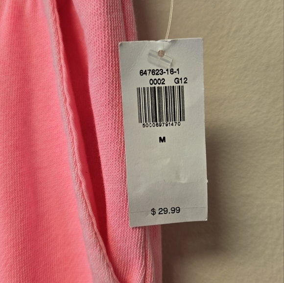 Old Navy Mid Rise Vintage Jogger Sweatpants Hot Pink M - Picture 7 of 8